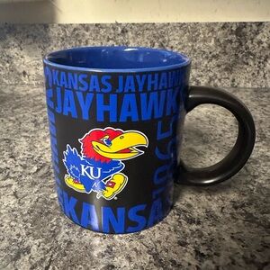 Collegiate Kansas Jayhawk “1865” coffee mug
